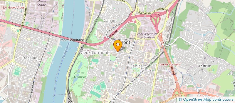 localisation de l'entreprise MONSIEUR PASCAL PUYGRENIER  SAINT-VIVIEN-DE-MEDOC