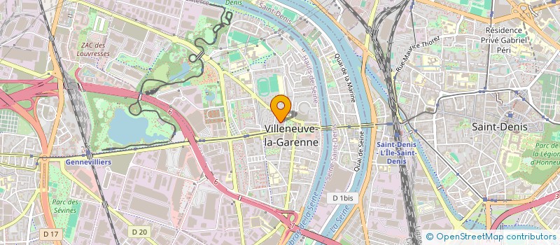 localisation de l'entreprise MONSIEUR PASCAL PYRAME à VILLENEUVE-LA-GARENNE