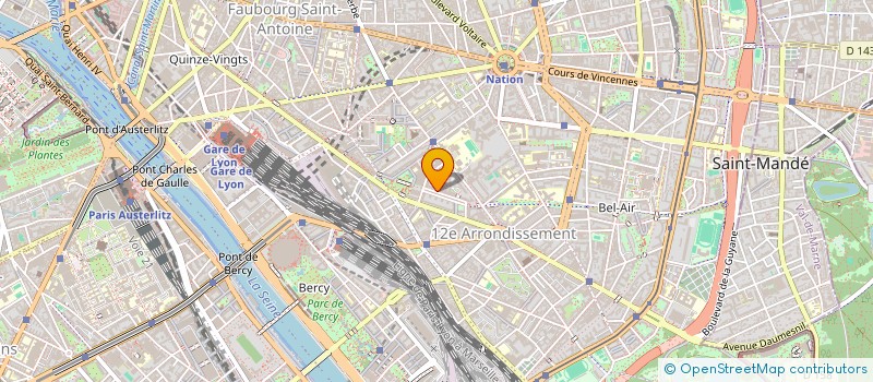 localisation de l'entreprise MONSIEUR PASCAL QUEHEN  PARIS