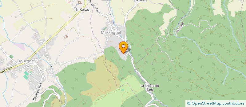localisation de l'entreprise MONSIEUR PASCAL QUEMIN à MASSAGUEL