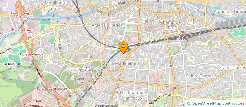 localisation de l'entreprise MONSIEUR PASCAL QUIDAULT  RENNES