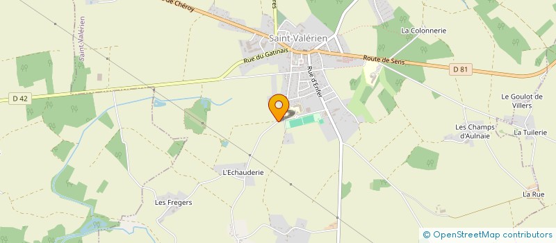 localisation de l'entreprise MONSIEUR PASCAL RABIER  SAINT-VALERIEN