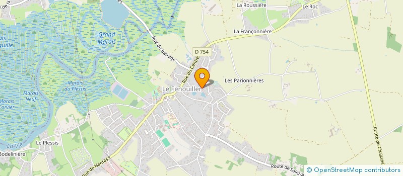 localisation de l'entreprise MONSIEUR PASCAL RAFIN  LE FENOUILLER