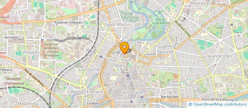 localisation de l'entreprise MONSIEUR PASCAL RAFIS à RENNES