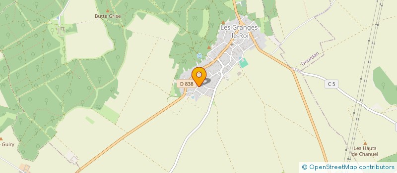localisation de l'entreprise MONSIEUR PASCAL RAGEOT à LES GRANGES-LE-ROI