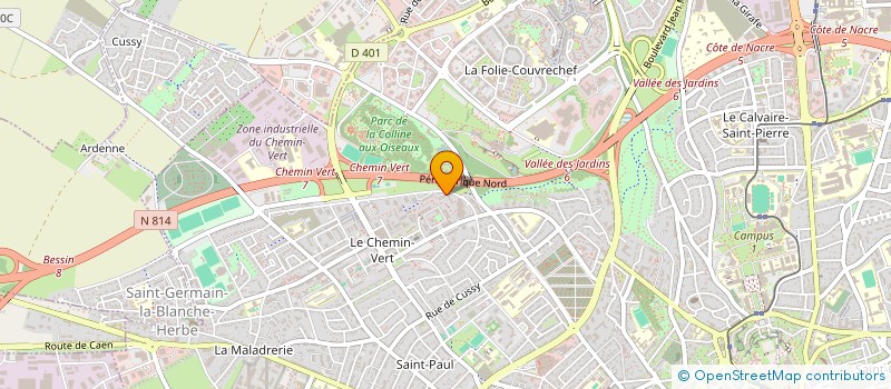 localisation de l'entreprise MONSIEUR PASCAL RAGOT à CAEN