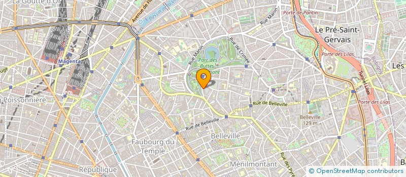 localisation de l'entreprise MONSIEUR PASCAL RAJADE  PARIS