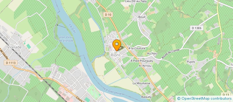 localisation de l'entreprise MONSIEUR PASCAL RAOUTS à RIONS