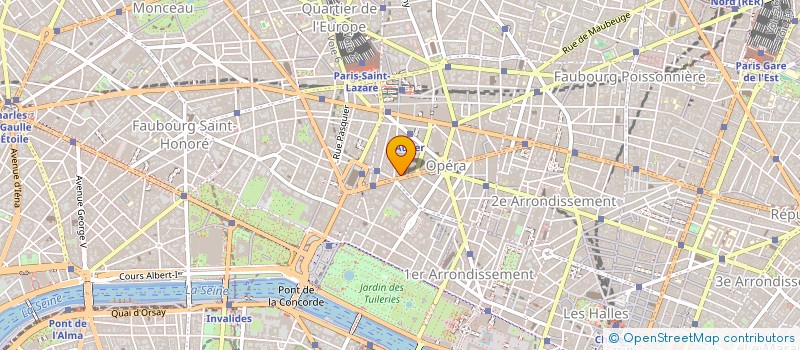 localisation de l'entreprise MONSIEUR PASCAL RAPALLINO  PARIS