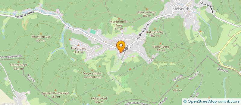 localisation de l'entreprise MONSIEUR PASCAL RAYMOND STREIFF  SOUCHT