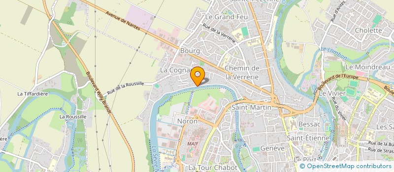 localisation de l'entreprise MONSIEUR PASCAL RAZETOUT  NIORT