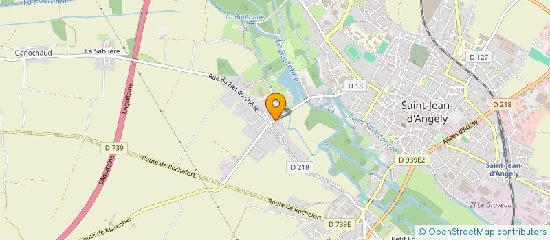 localisation de l'entreprise MONSIEUR PASCAL REFF  SAINT-JEAN-D'ANGELY