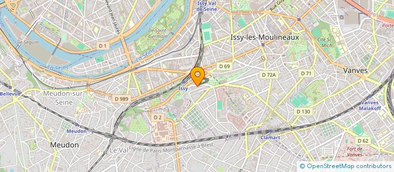 localisation de l'entreprise MONSIEUR PASCAL REITA à ISSY-LES-MOULINEAUX