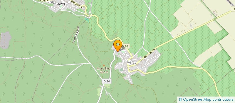 localisation de l'entreprise MONSIEUR PASCAL REMOND  VERZY