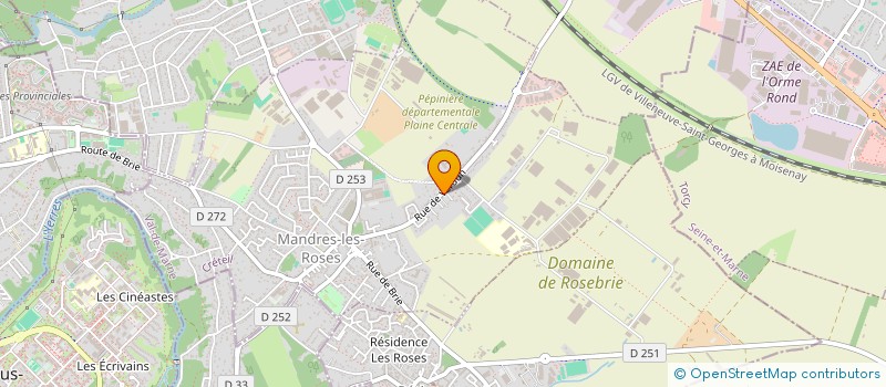 localisation de l'entreprise MONSIEUR PASCAL REMONDIN à MANDRES-LES-ROSES