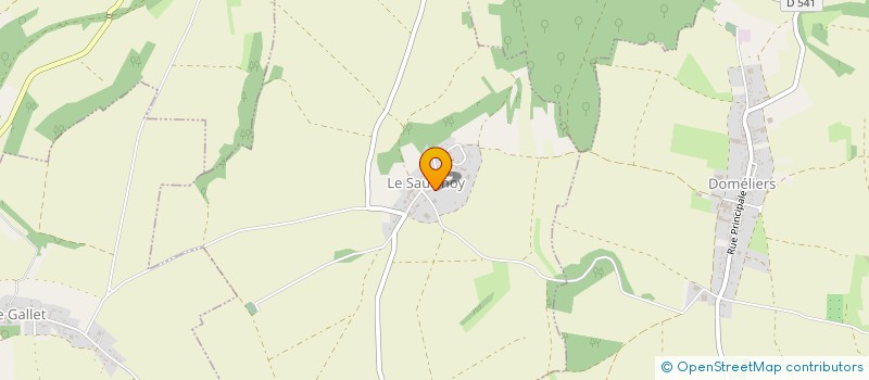 localisation de l'entreprise MONSIEUR PASCAL REMY  LE SAULCHOY