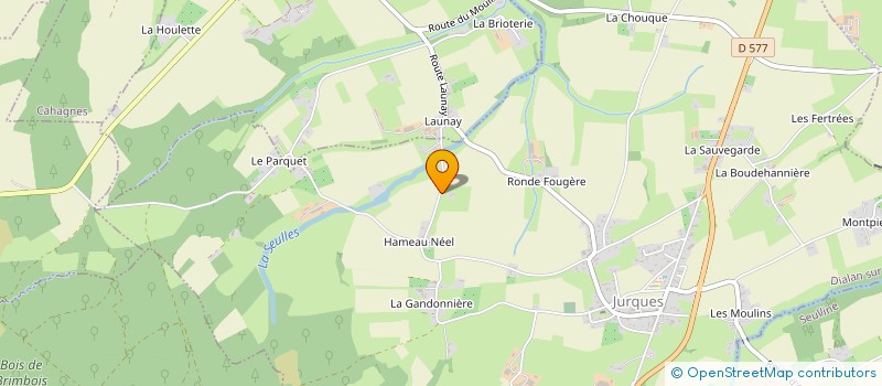 localisation de l'entreprise MONSIEUR PASCAL RENAULT  SOULEUVRE EN BOCAGE