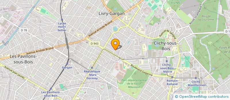 localisation de l'entreprise MONSIEUR PASCAL RENELEAU  LIVRY-GARGAN