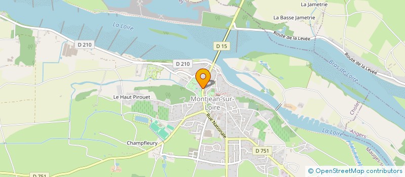 localisation de l'entreprise MONSIEUR PASCAL RENOU à MAUGES-SUR-LOIRE