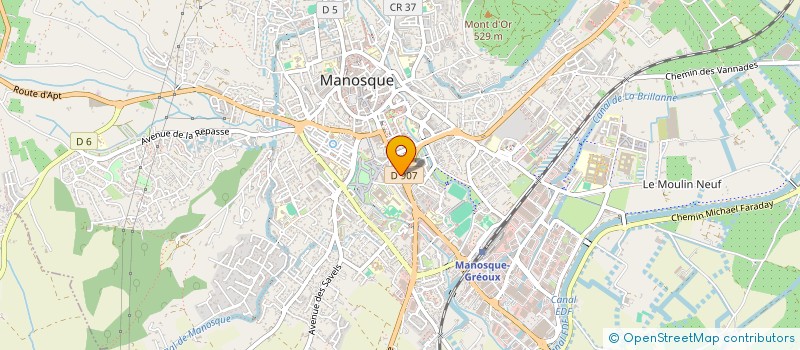 localisation de l'entreprise MONSIEUR PASCAL REPERANT à MANOSQUE