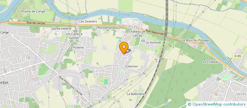 localisation de l'entreprise MONSIEUR PASCAL REUNGOAT  LARCAY