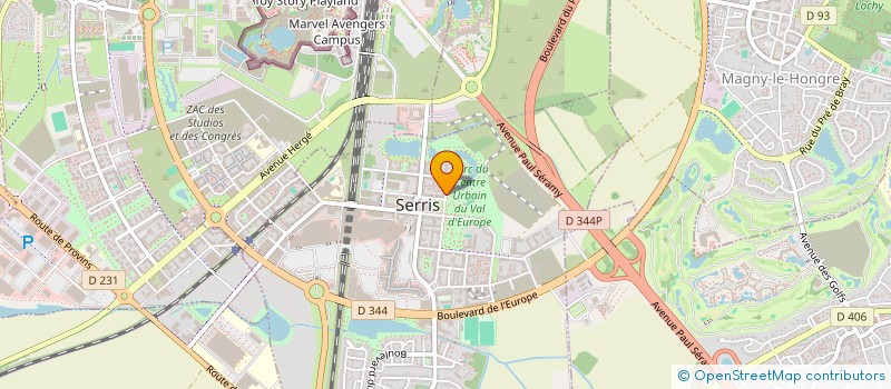 localisation de l'entreprise MONSIEUR PASCAL REUNGOAT  SERRIS