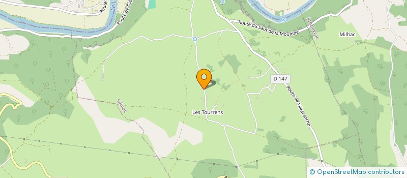 localisation de l'entreprise MONSIEUR PASCAL REVEL  SAUJAC