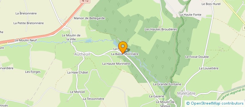 localisation de l'entreprise MONSIEUR PASCAL REVEL à TOUROUVRE AU PERCHE