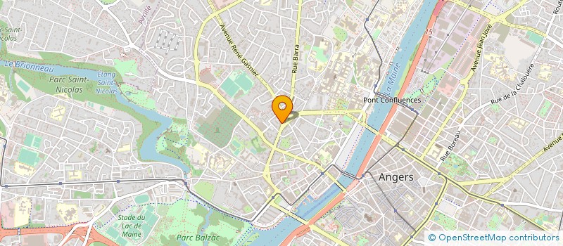localisation de l'entreprise MONSIEUR PASCAL REVERDIT à ANGERS