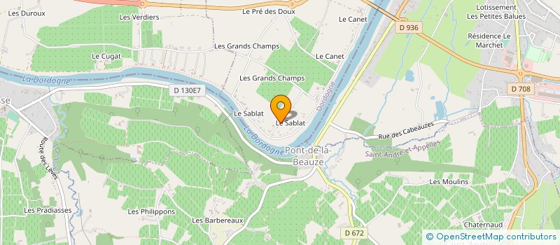 localisation de l'entreprise MONSIEUR PASCAL REY à PORT-SAINTE-FOY-ET-PONCHAPT