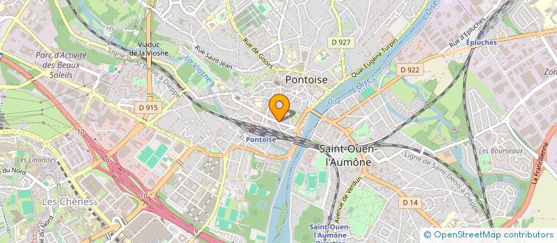 localisation de l'entreprise MONSIEUR PASCAL REYRE à PONTOISE