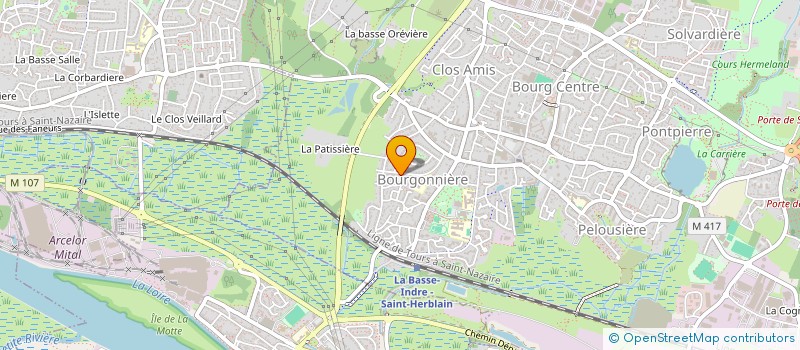 localisation de l'entreprise MONSIEUR PASCAL RIALLAND  SAINT-HERBLAIN