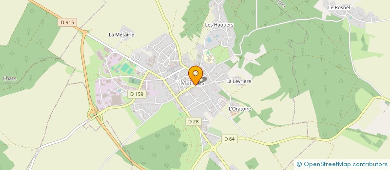 localisation de l'entreprise MONSIEUR PASCAL RIBAUD  MARINES