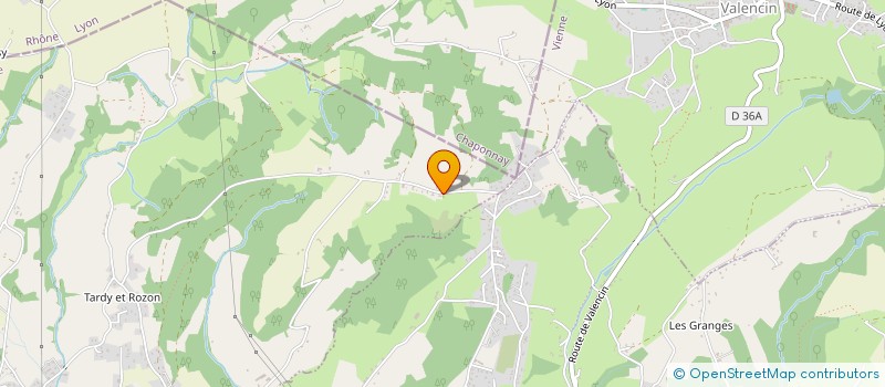 localisation de l'entreprise MONSIEUR PASCAL RIBEIRO  LUZINAY