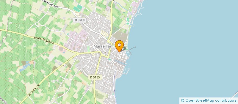 localisation de l'entreprise MONSIEUR PASCAL RICHALET à MARSEILLAN