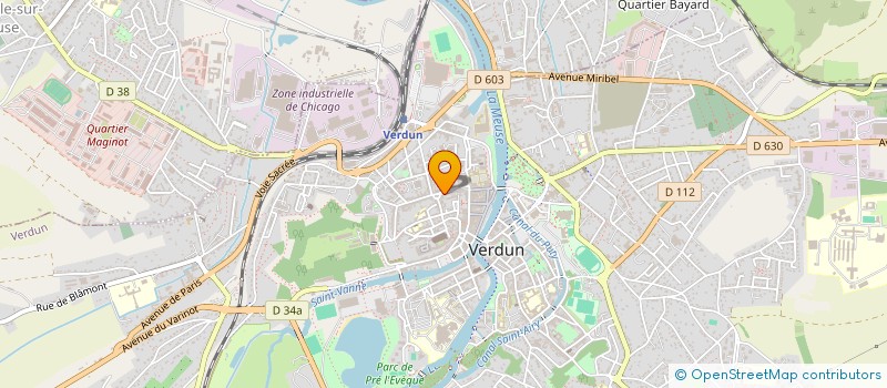 localisation de l'entreprise MONSIEUR PASCAL RICHARD à VERDUN