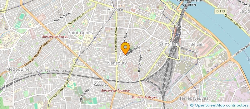 localisation de l'entreprise MONSIEUR PASCAL RICHARD à BORDEAUX
