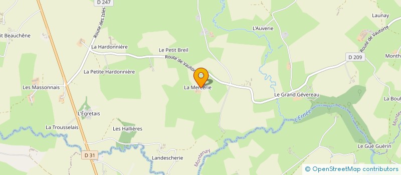 localisation de l'entreprise MONSIEUR PASCAL RICHARD à MONTENAY