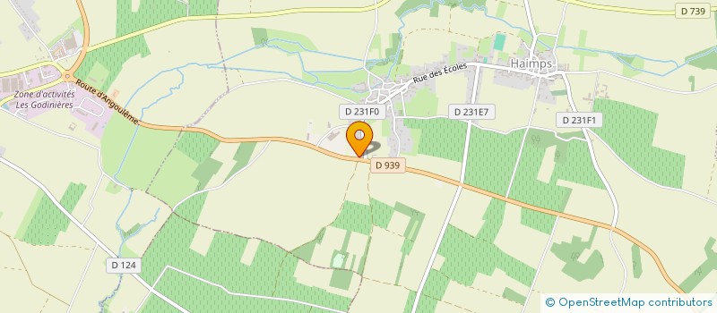 localisation de l'entreprise MONSIEUR PASCAL RICHARD  HAIMPS