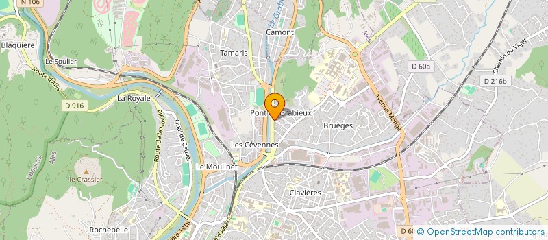 localisation de l'entreprise MONSIEUR PASCAL RIGA-JEAN-PHILIPPE  ALES