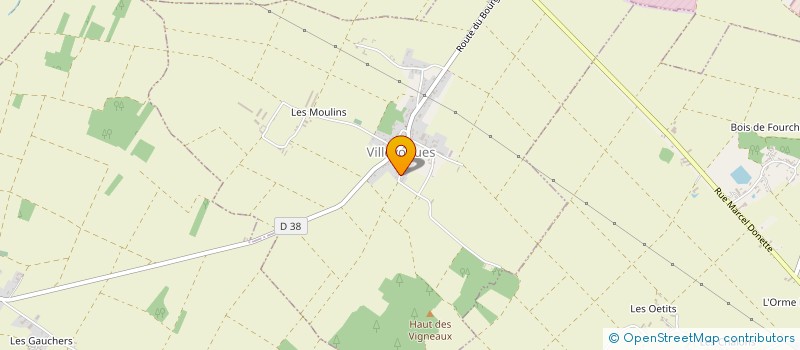localisation de l'entreprise MONSIEUR PASCAL RIGAULT  VILLEVOQUES