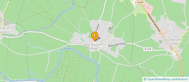 localisation de l'entreprise MONSIEUR PASCAL RIHET  SAINT-NAZAIRE-D'AUDE