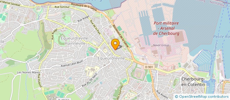 localisation de l'entreprise MONSIEUR PASCAL RIOU  CHERBOURG-EN-COTENTIN