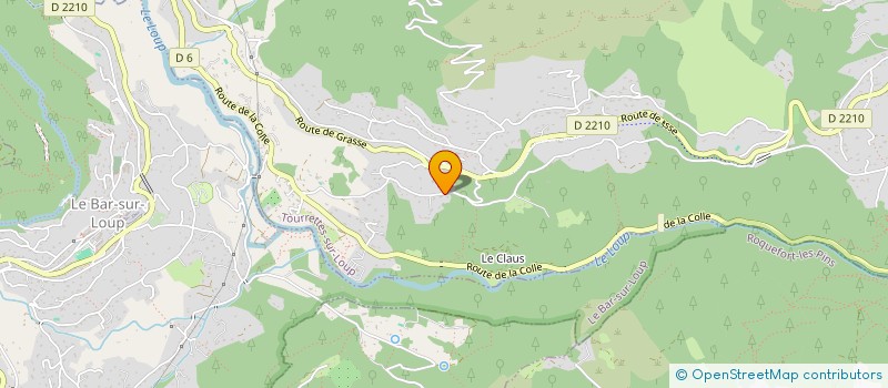 localisation de l'entreprise MONSIEUR PASCAL RIPOLL à TOURRETTES-SUR-LOUP