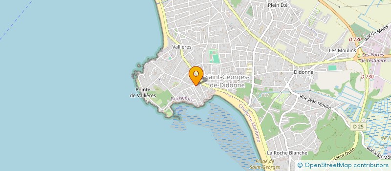 localisation de l'entreprise MONSIEUR PASCAL RIVET  SAINT-GEORGES-DE-DIDONNE