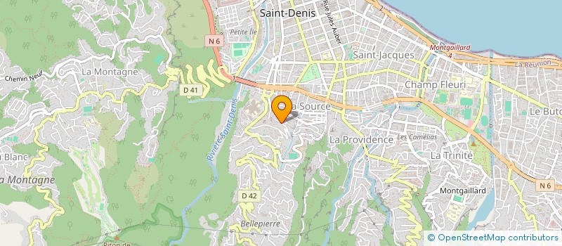 localisation de l'entreprise MONSIEUR PASCAL RIVIERE à SAINT-DENIS