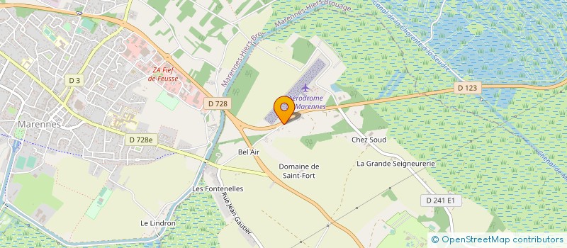 localisation de l'entreprise MONSIEUR PASCAL ROBERT à SAINT-JUST-LUZAC