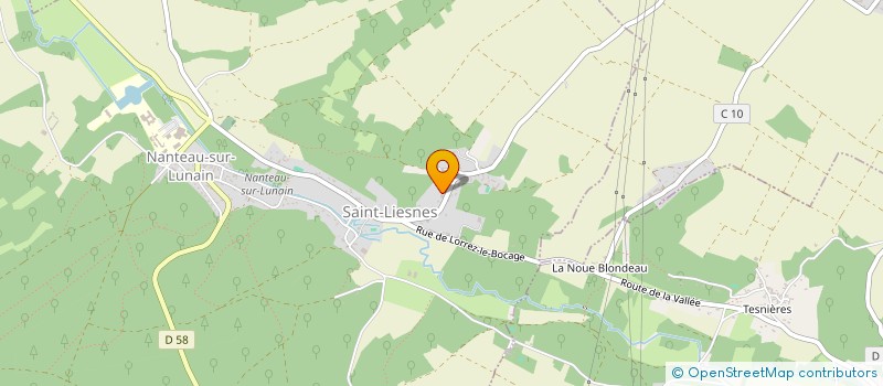 localisation de l'entreprise MONSIEUR PASCAL ROBIN  NANTEAU-SUR-LUNAIN