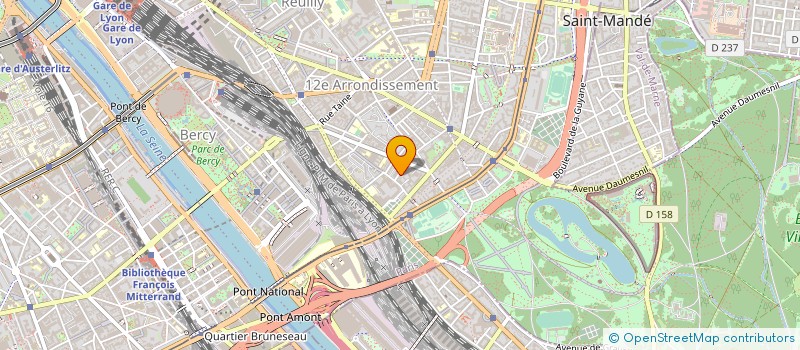 localisation de l'entreprise MONSIEUR PASCAL ROBIN  PARIS