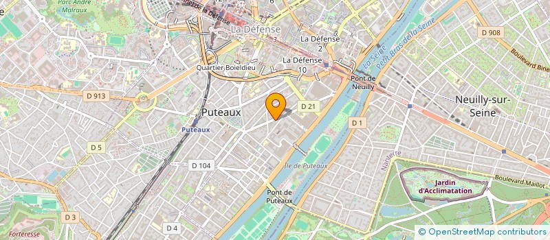 localisation de l'entreprise MONSIEUR PASCAL ROBIN  PUTEAUX